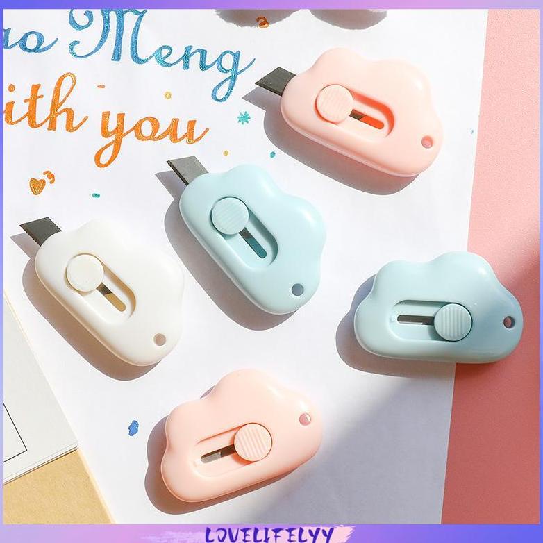 

Promo Mini Cutter Cloud Shape Pisau Cutter Mini Lucu Untuk Parcel / Kantor / Sekolah -Loy