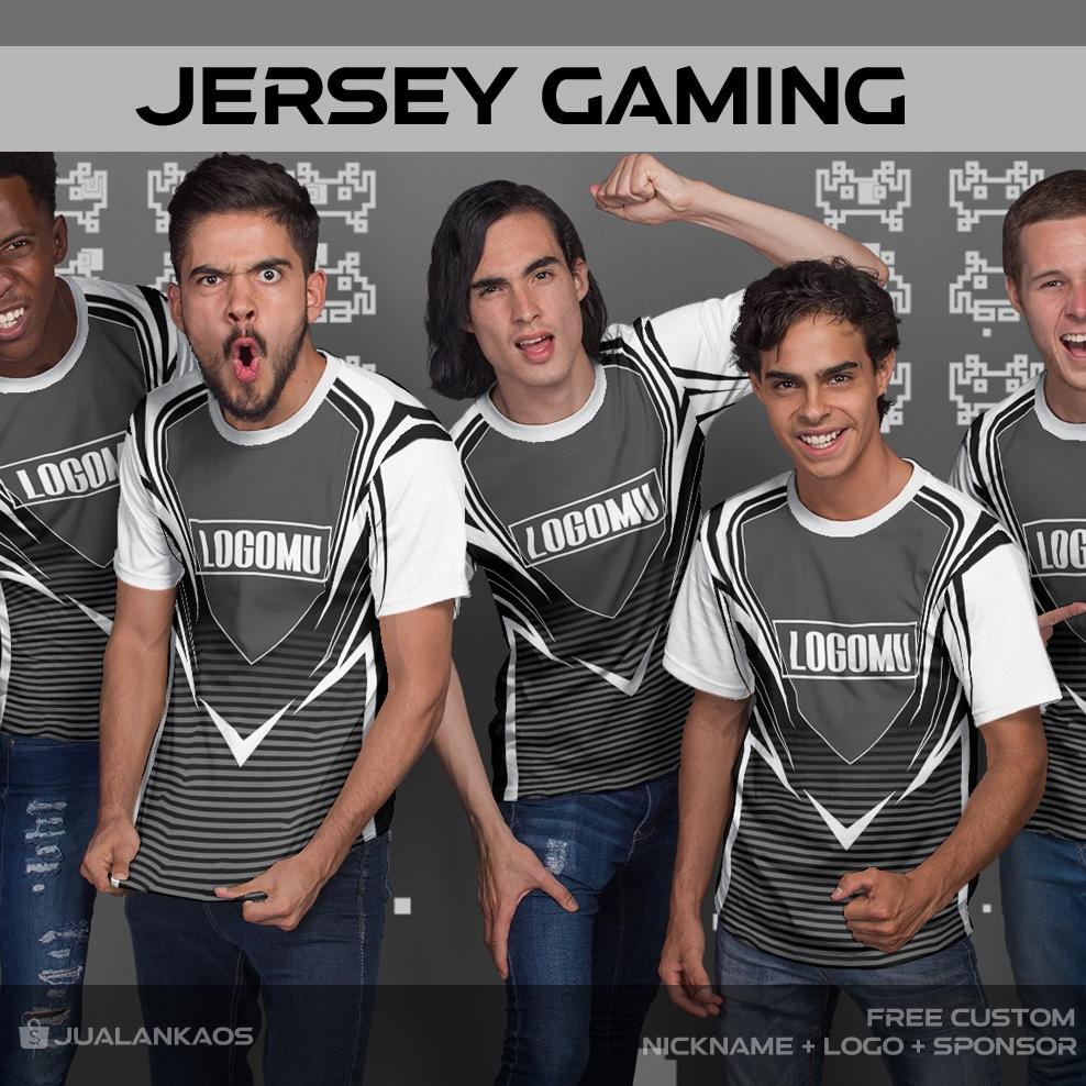 Viral Baju Kaos Jersey Gaming Esports 1 Printing Custom