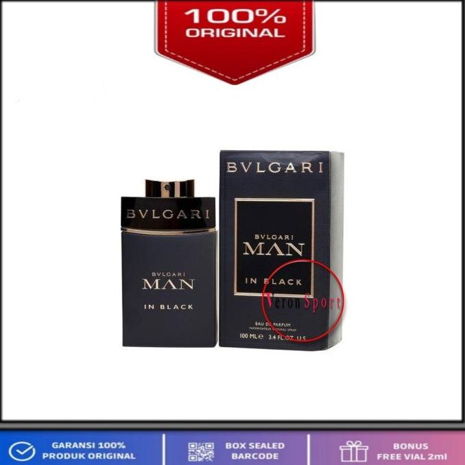 Parfum Bvlgari Man In Black Edp 100Ml Original Full Set