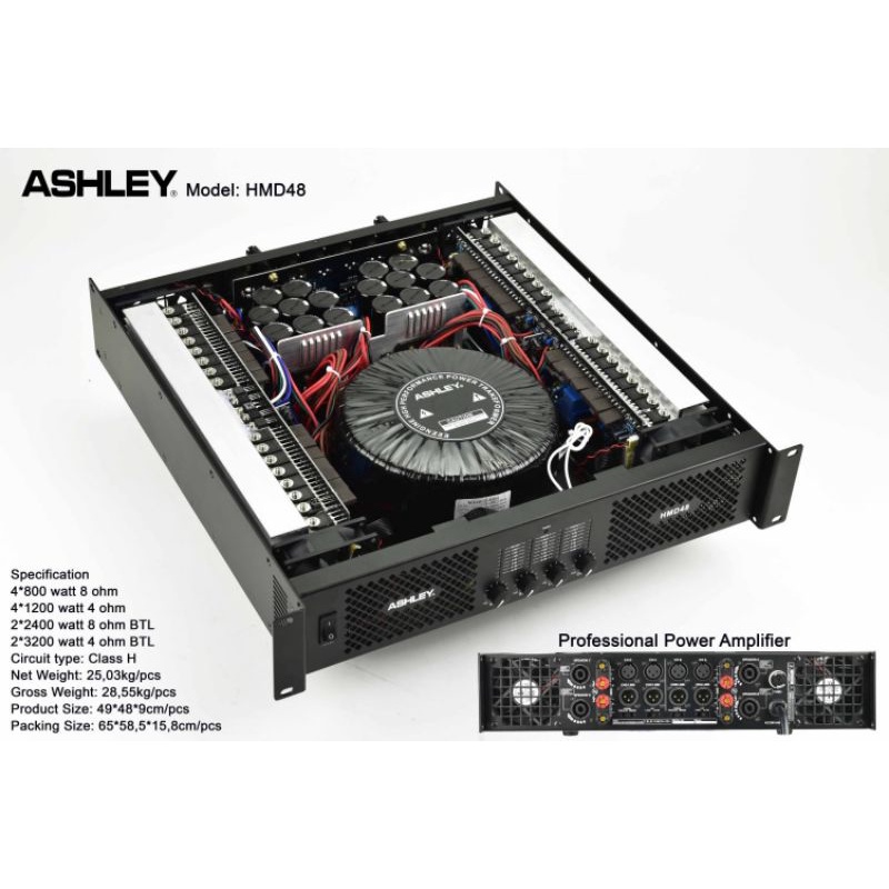 power Ashley hmd48 / power Ashley 4ch hmd4800