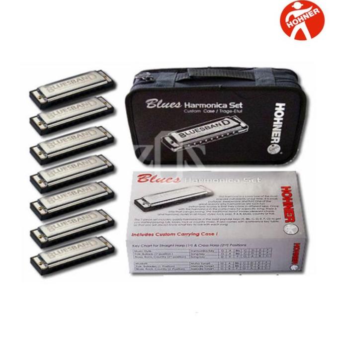 Harmonika Diatonic Hohner Blues Set
