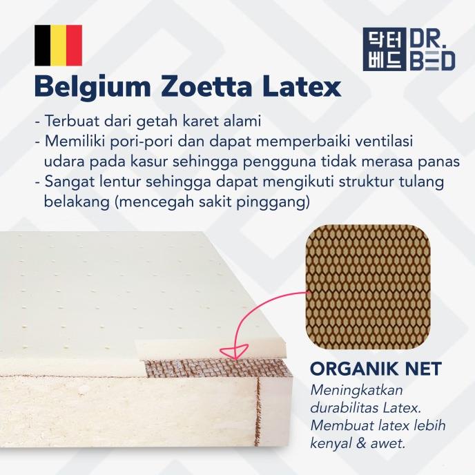 Kasur Orthopedic Latex Ortho DR.BED uk. 120x200