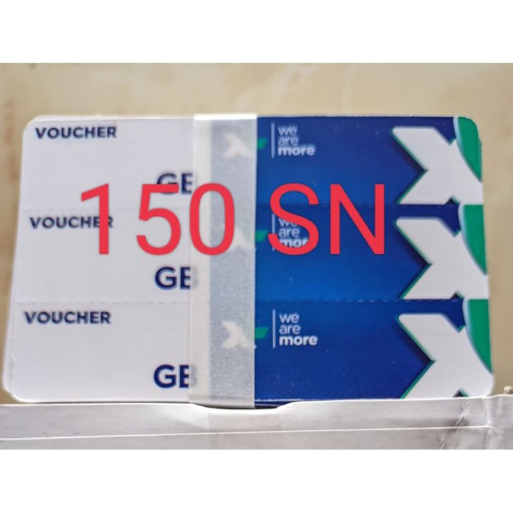 

Laris❇ Kertas bahan inject voucher kosong XL 3in1 150SN 081 ✽