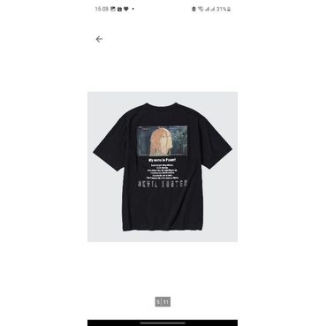 UNIQLO CHAINSAW MAN