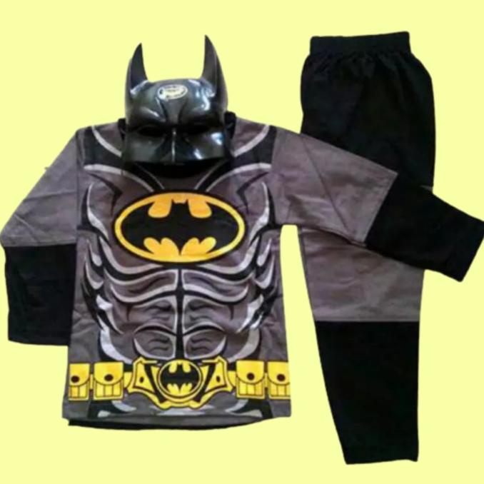 BAJU ANAK KOSTUM ANAK BATMAN BERSAYAP BATMAN AZD