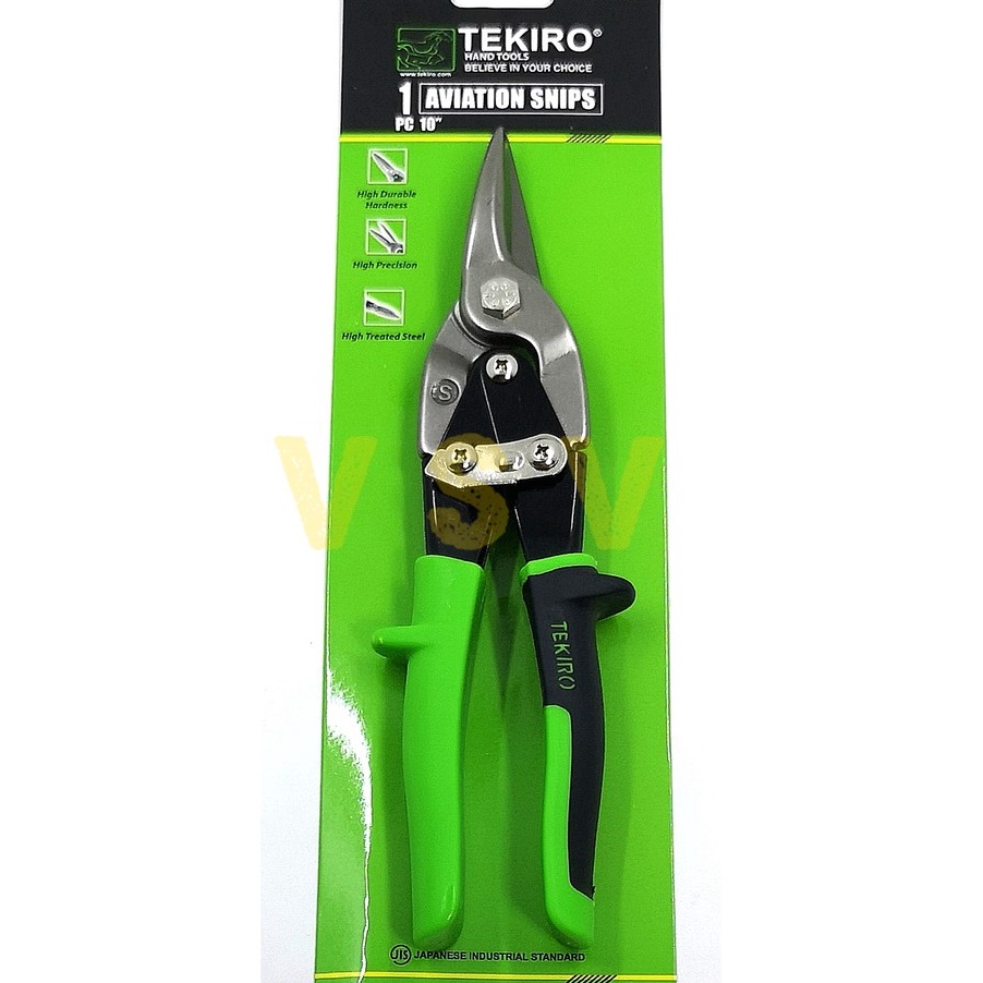 Terlaku TEKIRO GUNTING SENG AVIATION SNIPS 10 INCH Gunting baja ringan / gunting plat GUNTING SENG T
