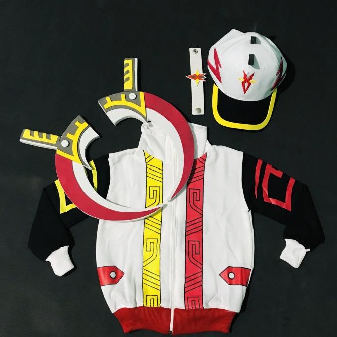 Kostum lengkap boboiboy supra