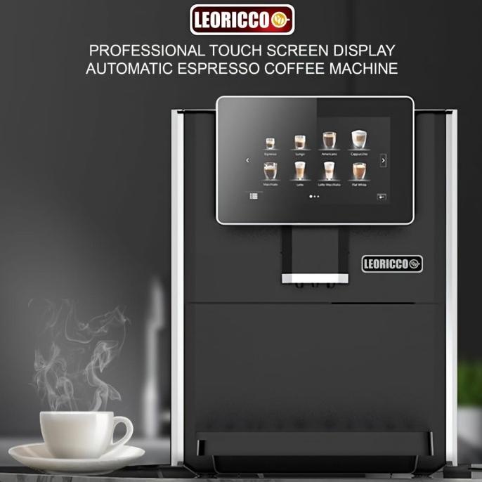 Mesin Kopi Espresso Otomatis Full Automatic Coffee Maker Leoricco