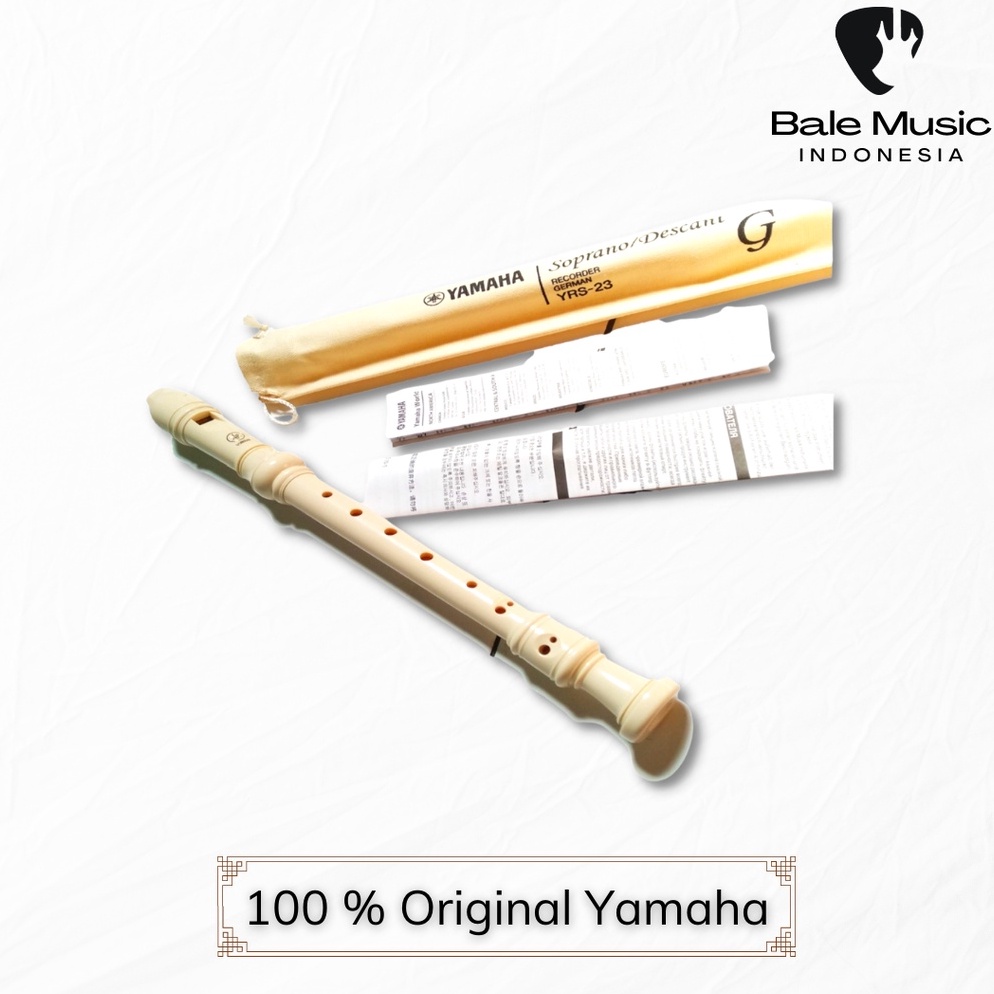 STOK TERBATAS Suling YAMAHA YRS 23 Recorder Soprano ORIGINAL / Seruling YAMAHA YRS 23 ORIGINAL
