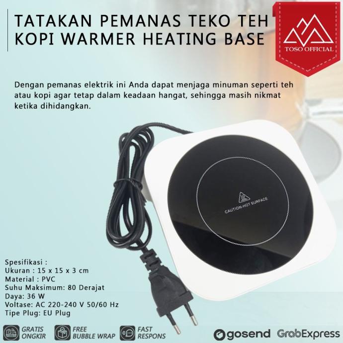 PEMANAS ELEKTRIK COFFEE CUP WARMER PENGHANGAT MINUMAN PEMANAS KOPI TEH