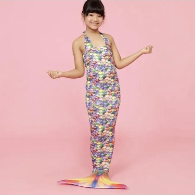 Baju renang mermaid ARIL kostum putri duyung
