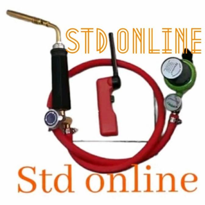 Blow Torch Gas Lpg Set Siap Pakai Alat Las Portable Solder Bbg