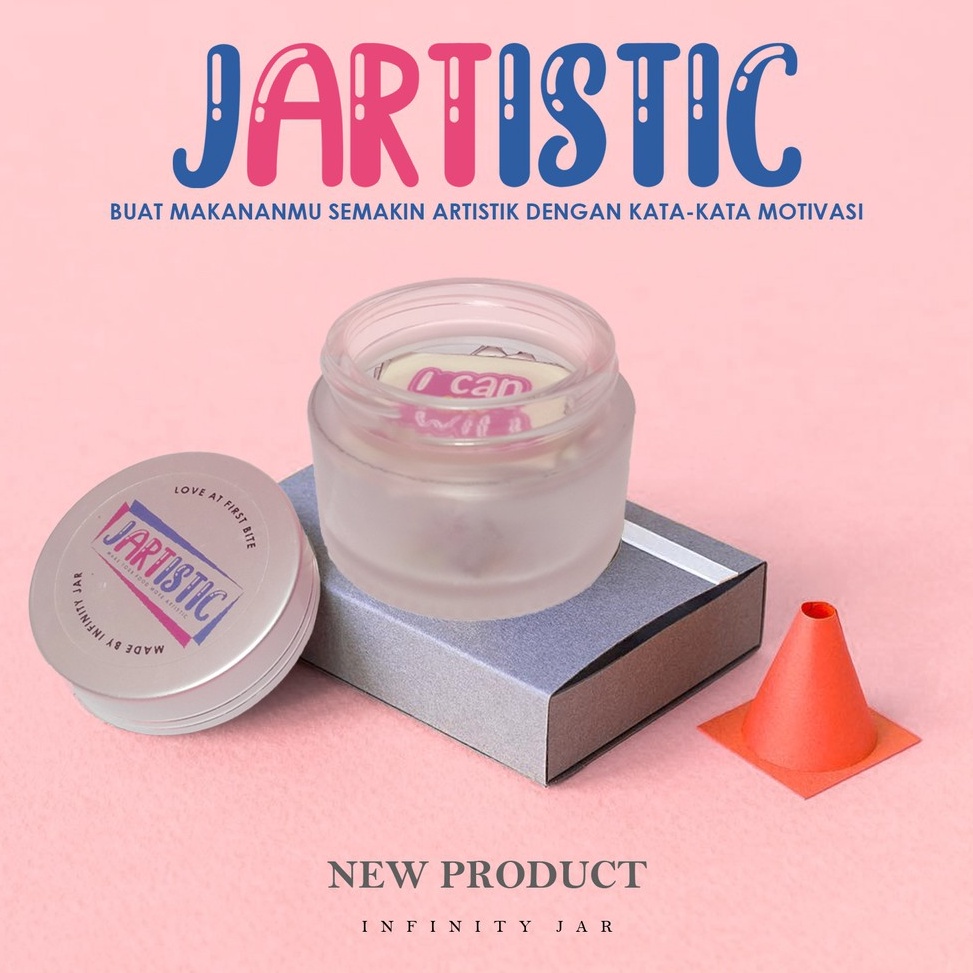 

[P ➛OごH] JARTISTIC (Kata-kata Motivasi yang Bisa Dimakan) /viiral.!