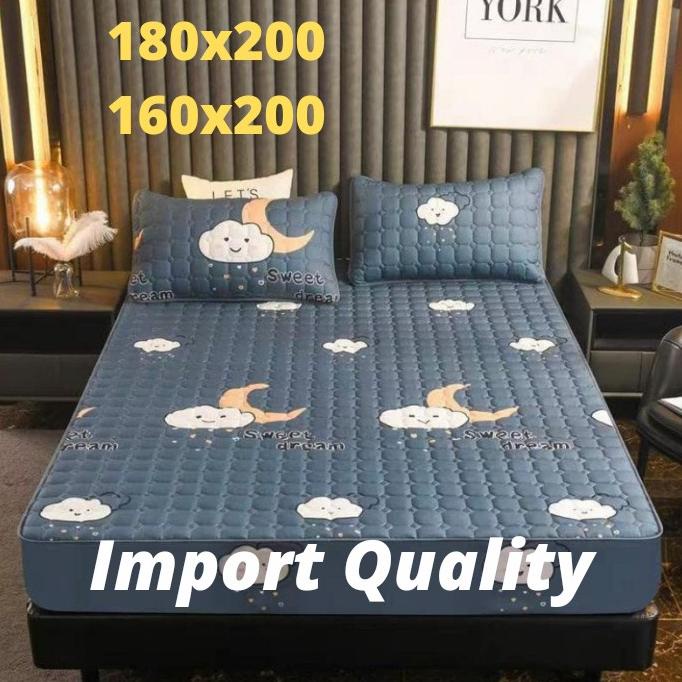 Sprei 180x200 Waterproof Anti Air 160x200 Anti Ompol Sprei waterproof