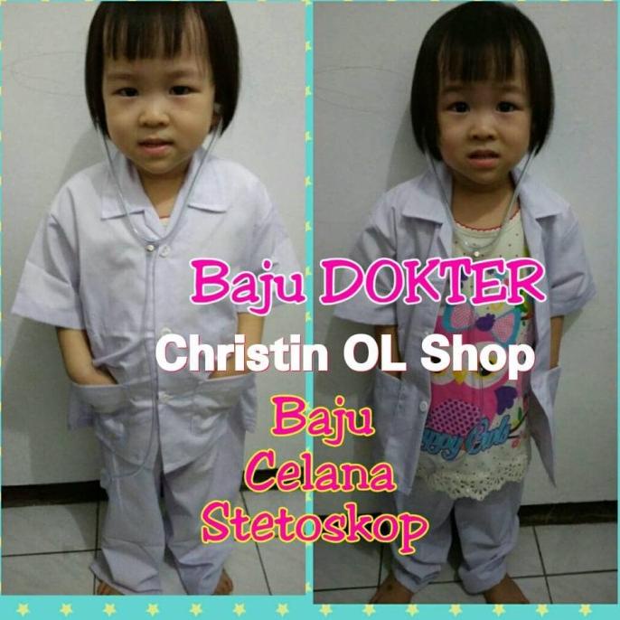 BAJU DOKTER ANAK TK dan SD
