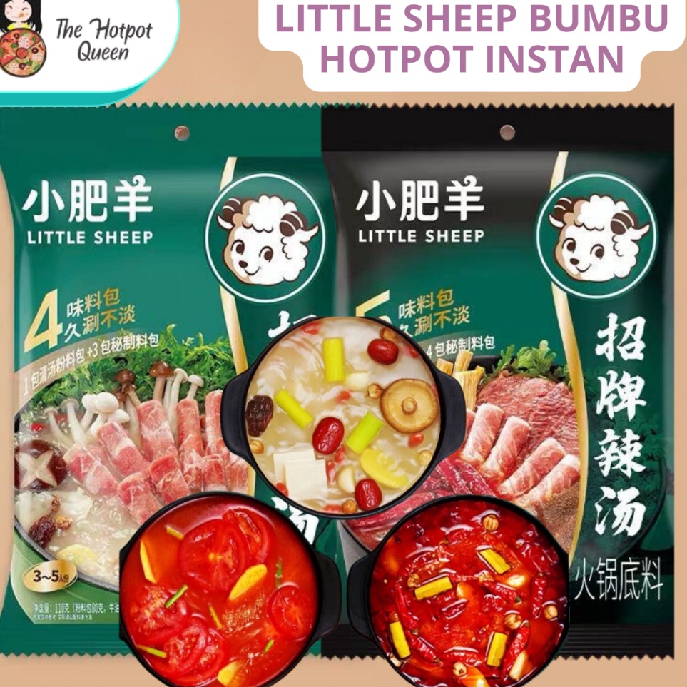 

(C-➛S➤P> Little Sheep Hotpot Instan | Bumbu Shabu Shabu Little Sheep | Xiao Fei Yang Mala Xian -paaling.laris!