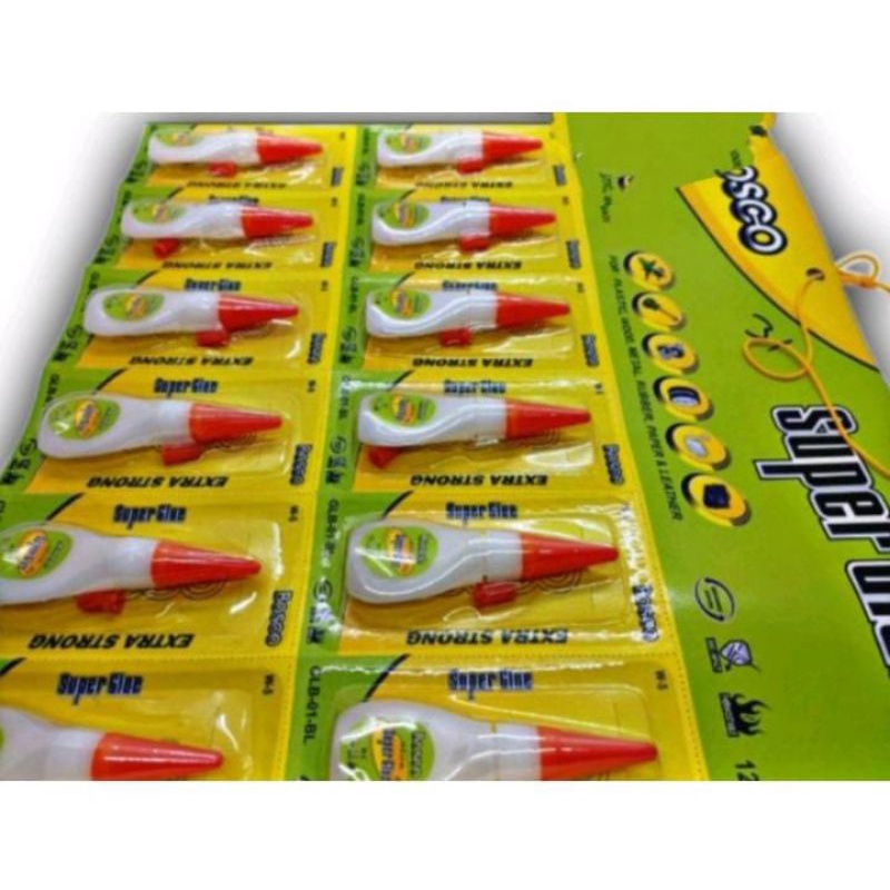 

Lem Super Glue Botol isi 12pcs (selusin)