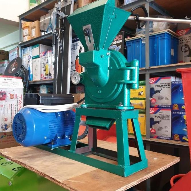 MESIN PENEPUNG FFC 15 MESIN PENGGILING COMPLETE DINAMO 1HP