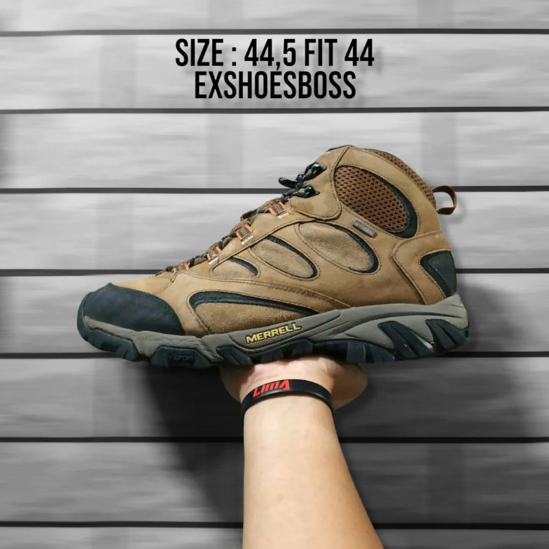 sepatu Hiking/ gunung second merrell geomorph mid GTX