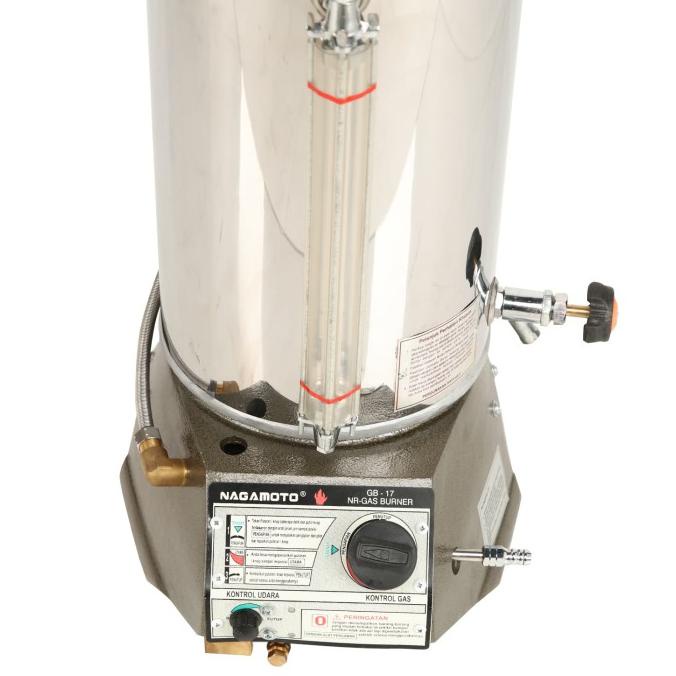 Boiler Otomatis Setrika Uap NAGAMOTO 15 Liter GB-17 Original NAGAMOTO