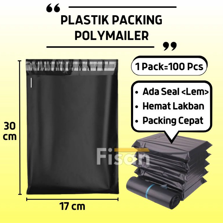 

Murah banget 100 Pcs Polymailer 17x30 RPF