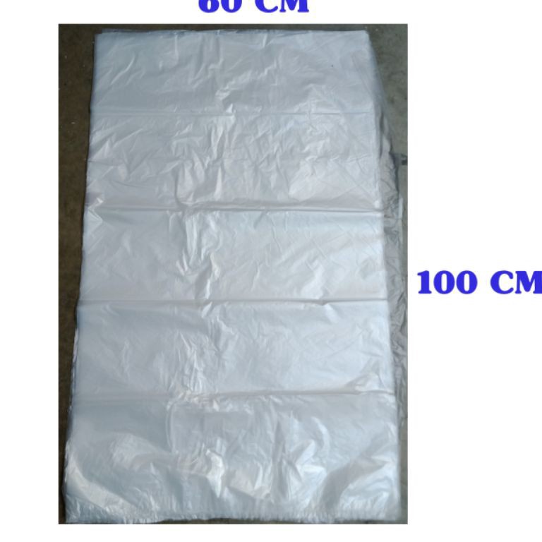 (I✮8W/❣> Inner (PLASTIK DALAMAN) karung 50 kg / karung 56 x 90 isi 100 lembar - amanahh