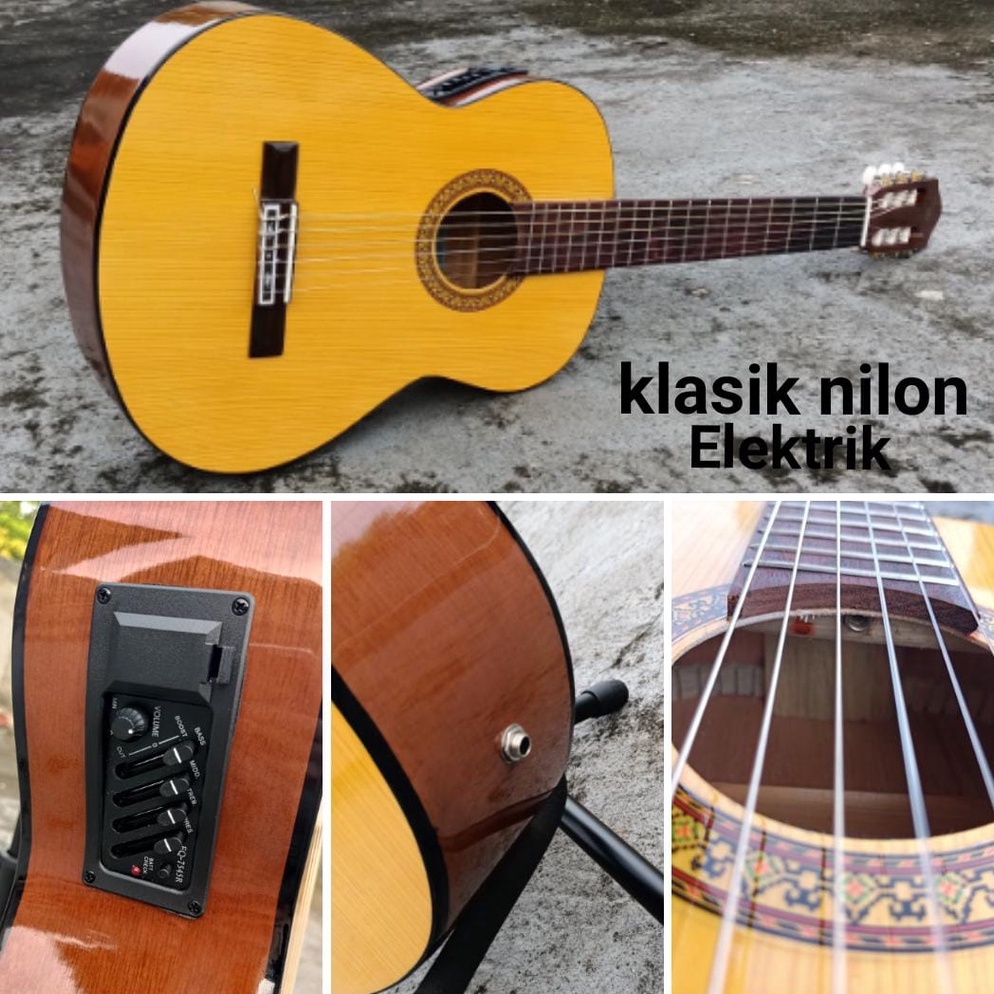 VIRAL Gitar akustik / klasik nylon elektrik yamaha c315 custom premium hight quality