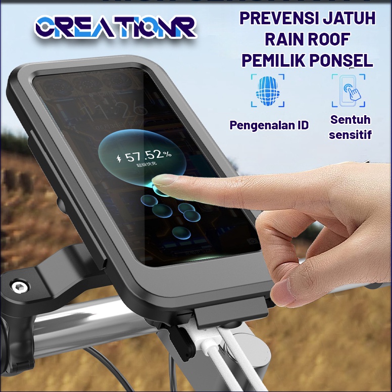 BEST SELLER stang holder motor/holder stang motor/waterproof 360 degree/ phone holder/phone holder s