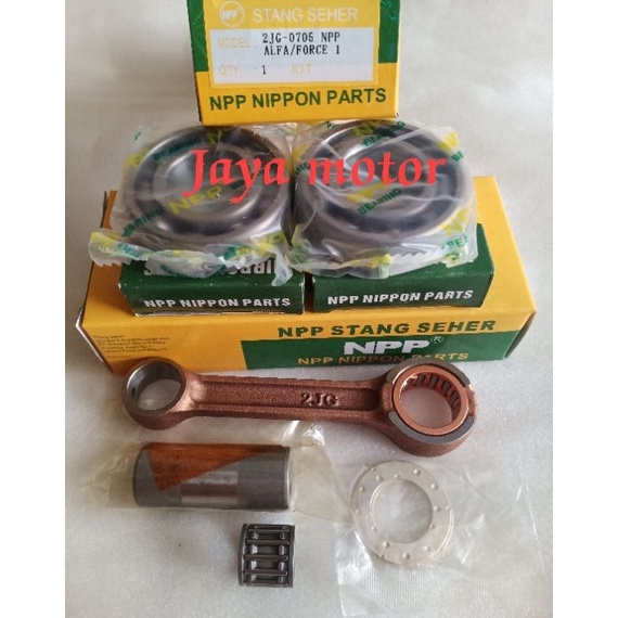 LANGSUNG ORDER STANG SEHER SET ALFA/FORCE 1 F1ZR FIZR PLUS BEARING KRUK AS KIRI KANAN NPP ORIGINAL
