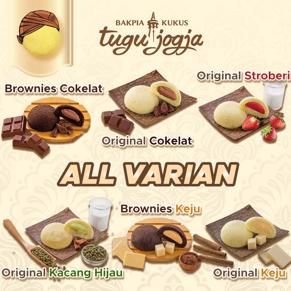 

(H7☎/Y➛] BAKPIA KUKUS TUGU JOGJA - Kemasan Travel Pack isi 10 pcs/ terviiral..!