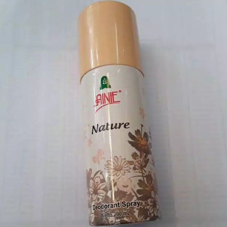 [➸9RX-➲] Ainie Nature deodorant spray 200ml / berkualitas