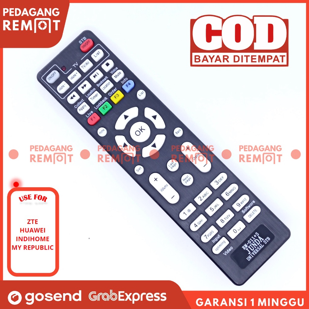 [D1❤/W☼] Remot Remote Receiver STB Android TV BOX ZTE ZXV10 B860H-V5 B760H / Set Top Box USEE TV HG6