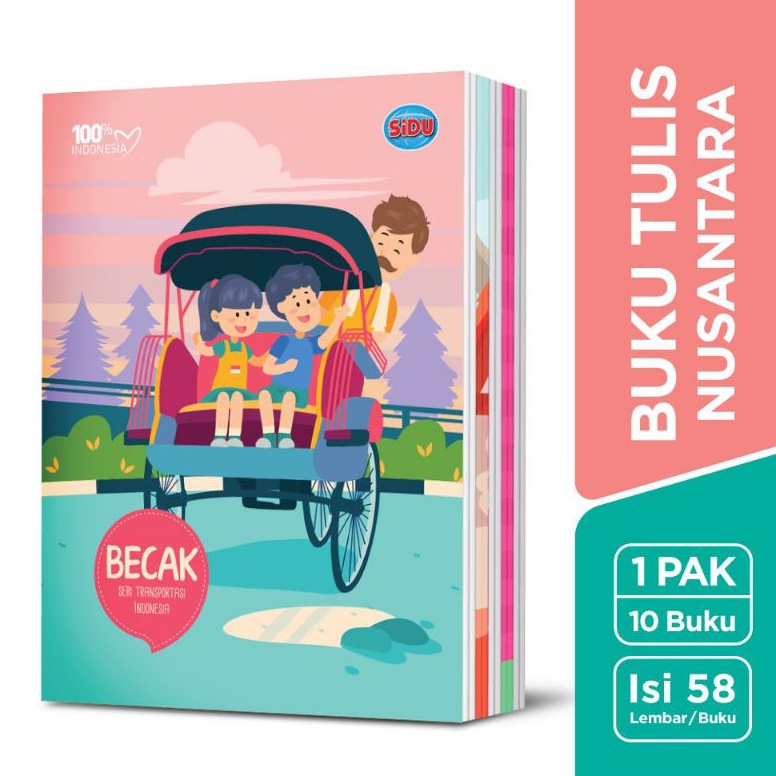 

[N-㊚B☆D) Buku Tulis Sinar Dunia 58Lembar (1pak/10pcs) -kekiniian..