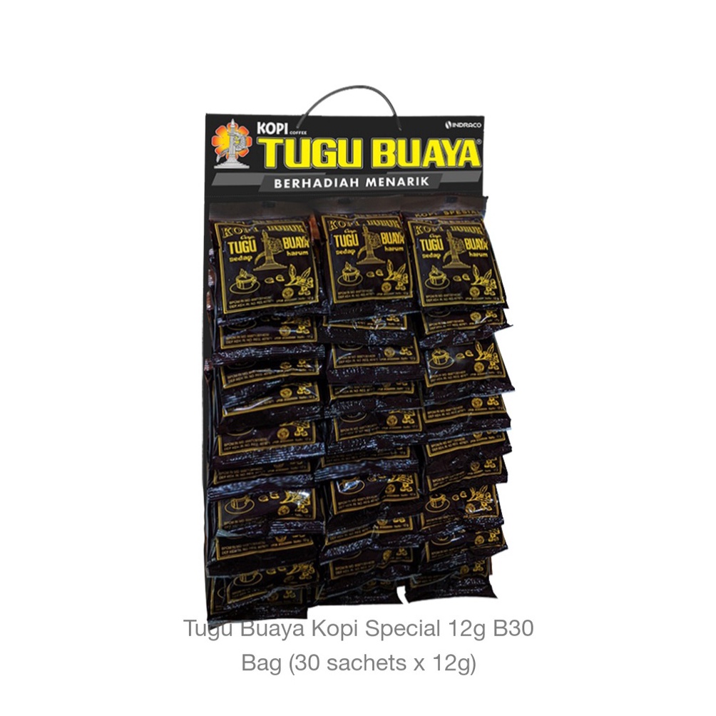 

[W-☆13✓H] Kopi Tugu Buaya Renteng 12gram Isi 30pcs -aamanah!