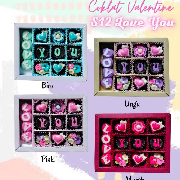 

[L8◆/O☎] Hadiah coklat valentine s12 love you- berrkualitas!