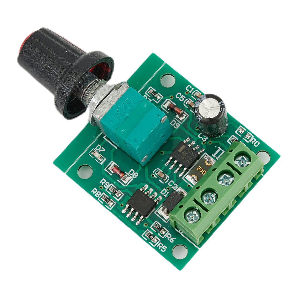 ✅&DC Motor 1.8V 3V 5V 6V 12V PWM Speed Controller Potentiometer Knob Switch Kit Adjustable Speed Reg