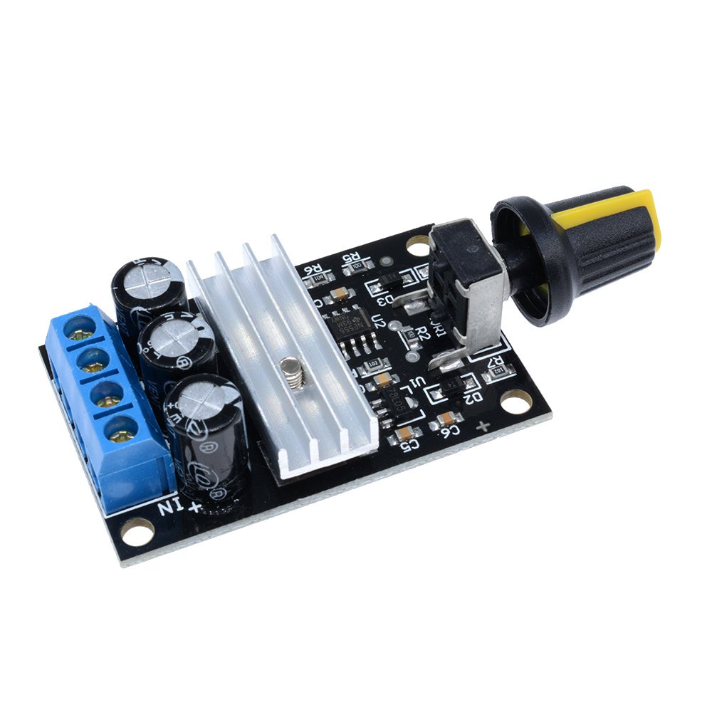 ✅&DC 6V-28V 3A DC Motor Speed Controller PWM 5~100% Adjustable Variable Speed Control Switch Fan 80W