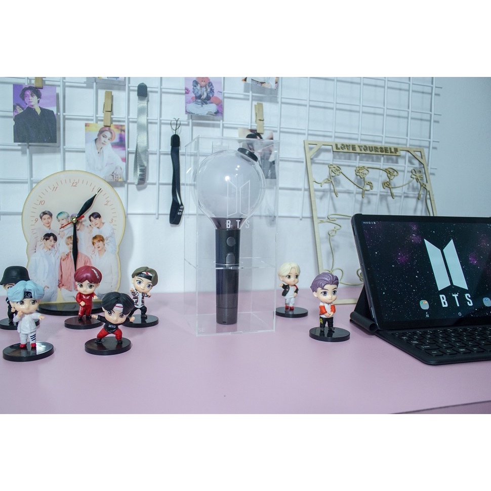 (XN☑/L❤) Rak Lightstick BTS Versi Special Edition / SE / MOTS / Acrylic Case Lightstick ARMYBOMB/ mu