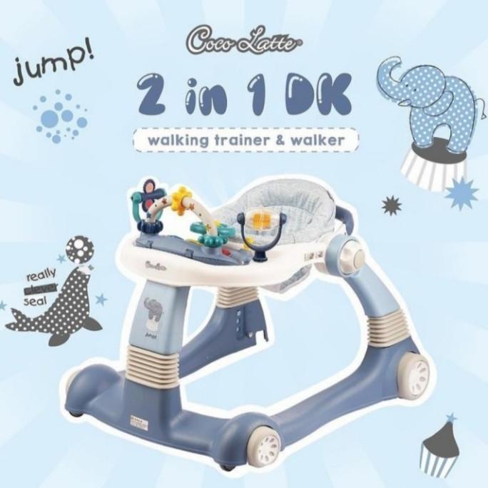 COCOLATTE BABY WALKER 2 IN 1