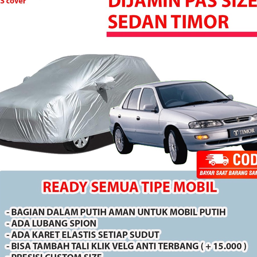 Terlaku.. Sarung Mobil baleno lama/lancer evo 3/hyundai accent/twincam/civic/sedan timor/esteem/acco