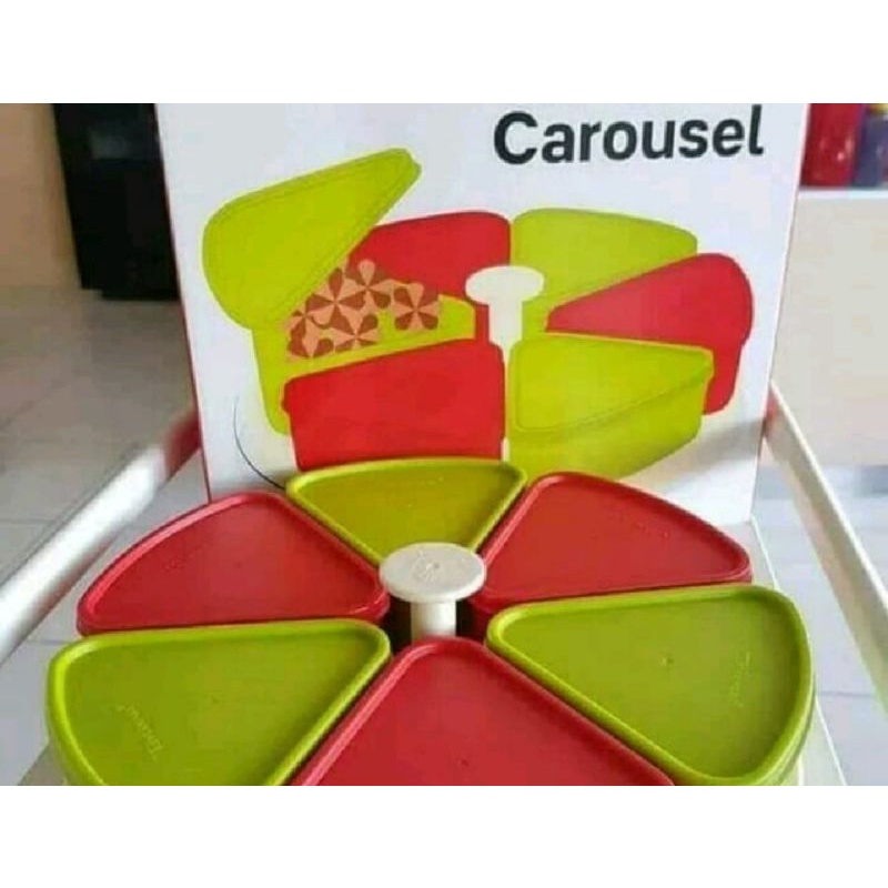 modular carousel tupperware originsl 100%