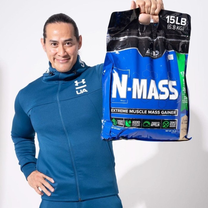 ANS NMASS / N-MASS 15LBS GAINER bulking suplemen fitness