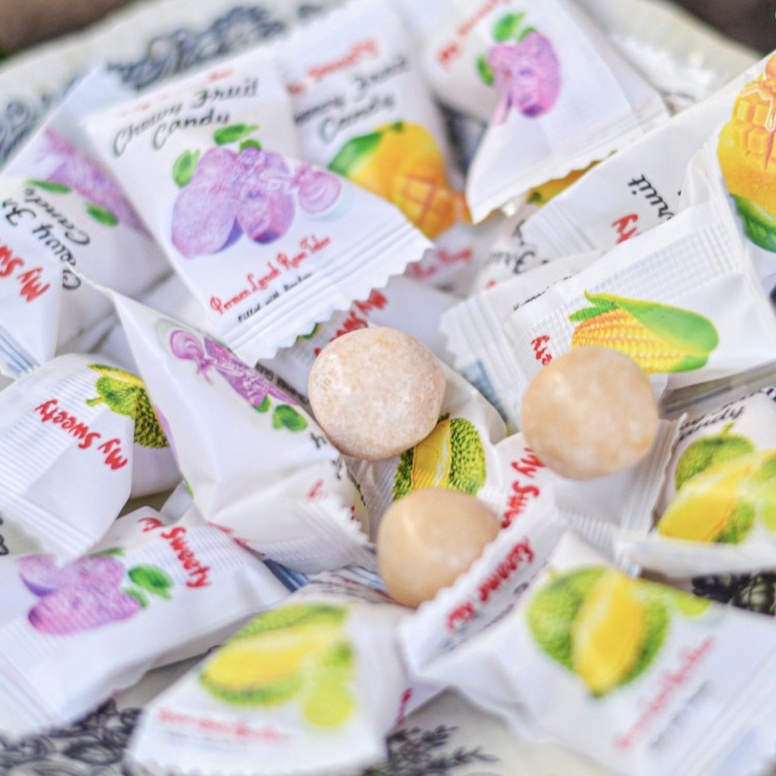 

(☼WUV-☑) PERMEN SUSU RASA BUAH/CHEWY FRUIT CANDY MY SWEET BERAT 250GR - terrviral..!