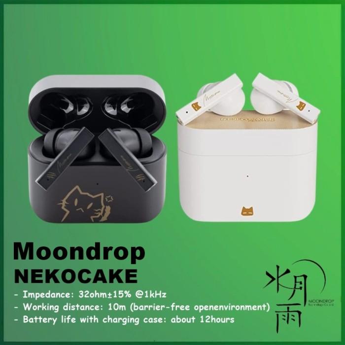 TERLARIS MOONDROP NEKOCAKE NEKO CAKE KURONEKO TWS TRUE WIRELESS EARPHONE