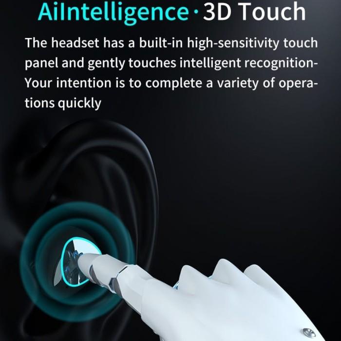 TERLARIS HEADSET TWS M10 BLUETOOTH V5.1 BLUETOOTH WIRELESS EARPHONE GAMING