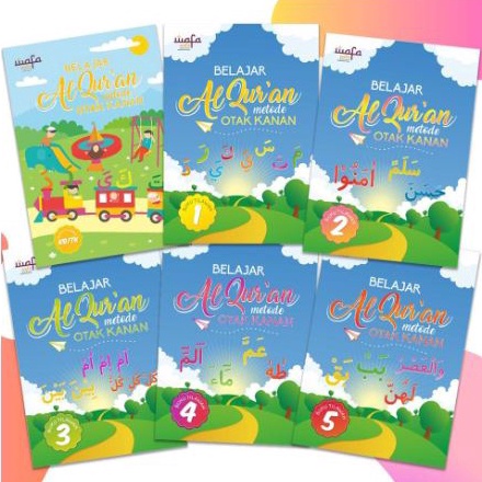 [MW/O BUNDLING BUKU TILAWAH WAFA TK+BUKU TILAWAH WAFA 1-5 KnL- langsung.kiirim..