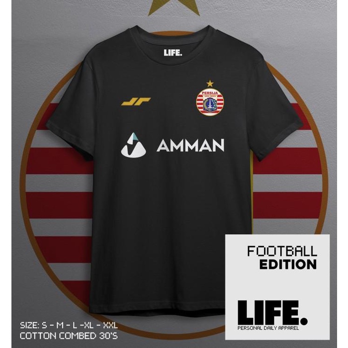 TERLARIS KAOS PERSIJA MODEL JERSEY BOLA SPECIAL EDITION 1537 BAHAN KATUN COMBED