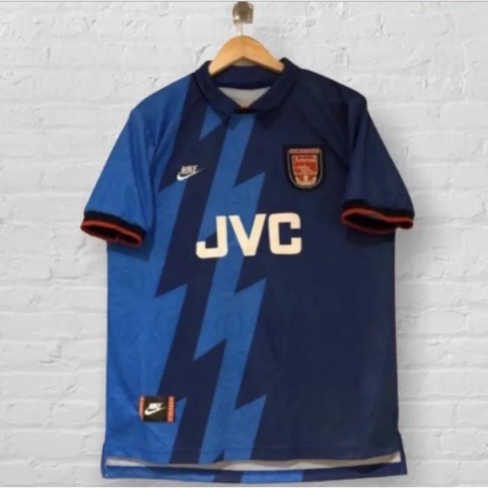 TERLARIS ARSENAL AWAY 94/95 LIGHTNING RETRO JERSEY