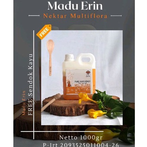 

[♥PQV-㊛) Madu Erin Madu Murni Asli 1kg Mulltiflora. Standar SNI | Madu Erin / siaap.dikirim.!!