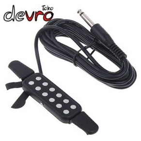 MENARIK Mic Gitar - Fishman Acoustic Guitar 12 Hole Pickup Microphone / Mic Gitar - P-012